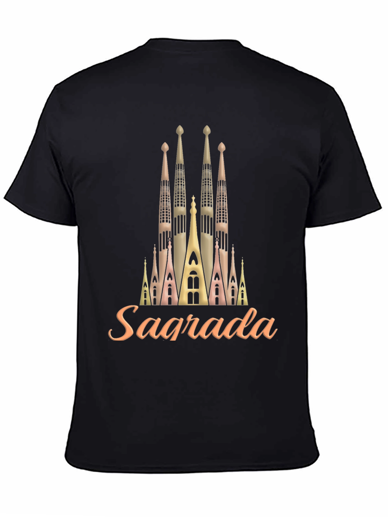 Sagrada Familia Inspired Graphic Tee