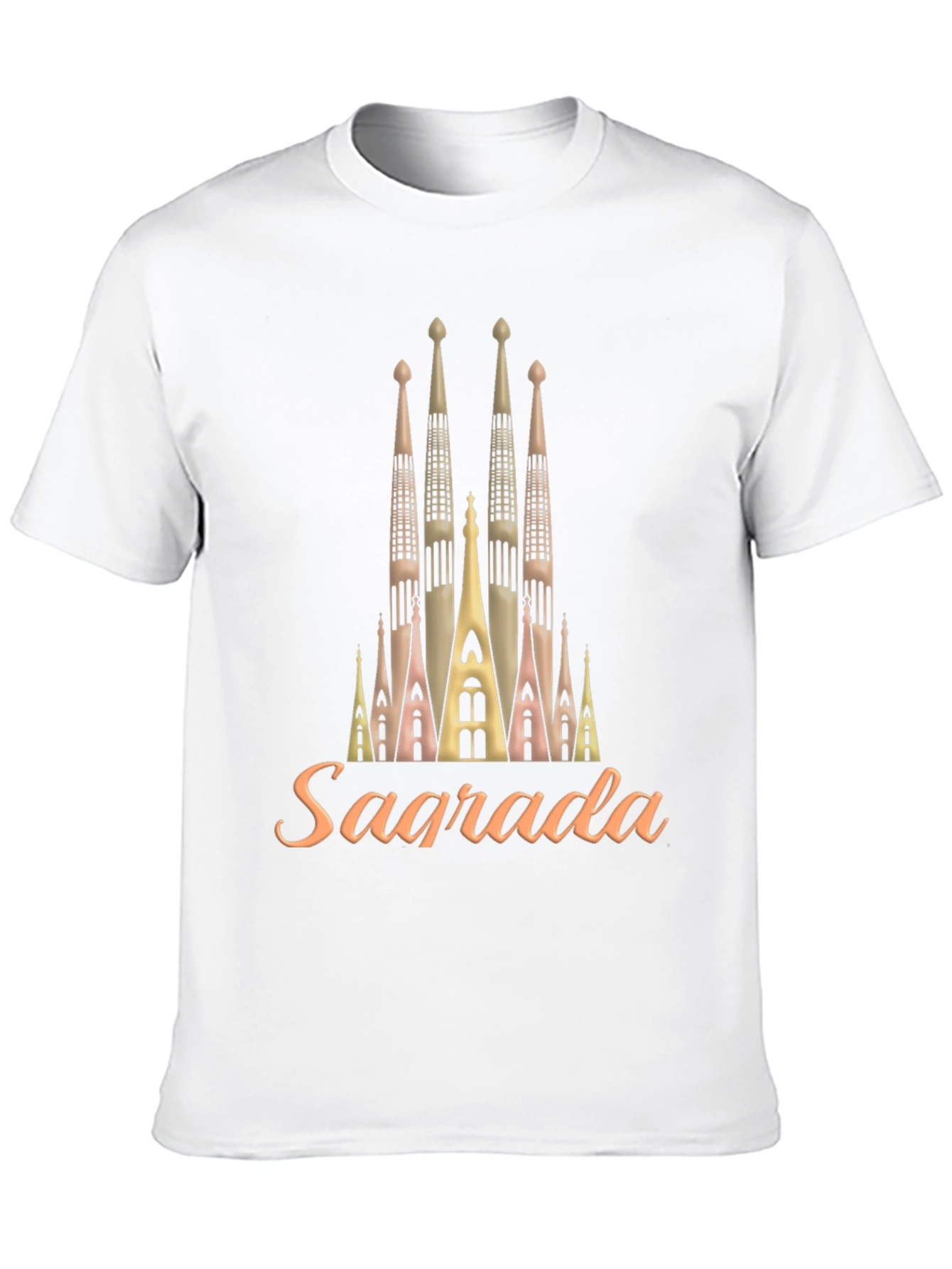 Sagrada Familia Inspired Graphic Tee