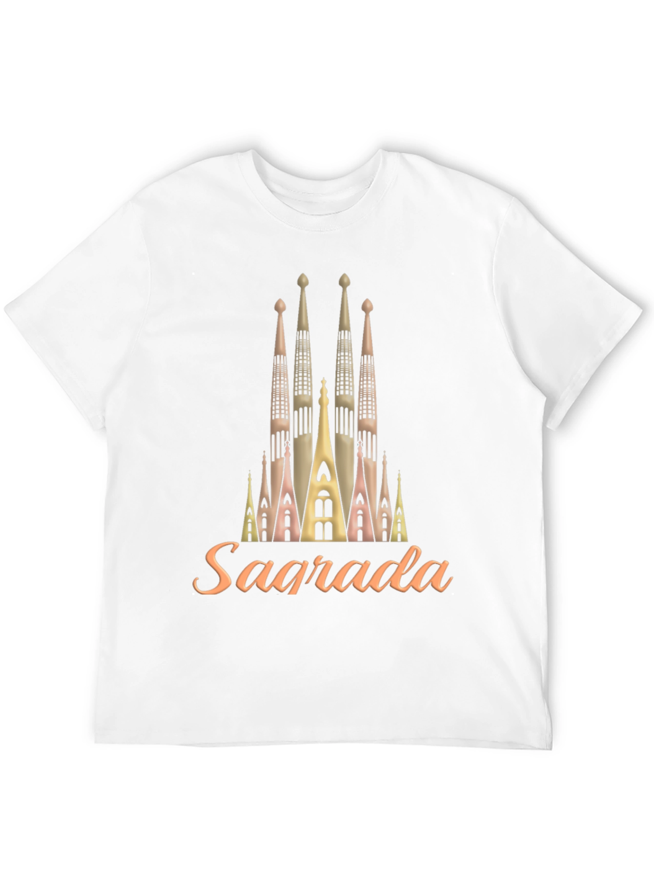 Sagrada Familia Inspired Graphic Tee