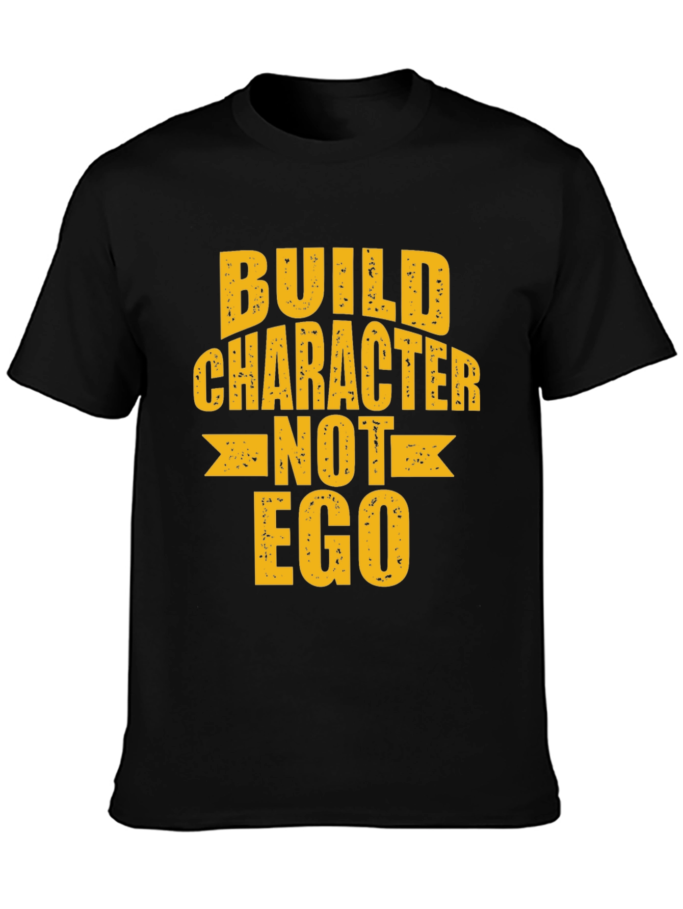 Build Character T-Shirt - Motivational Tee