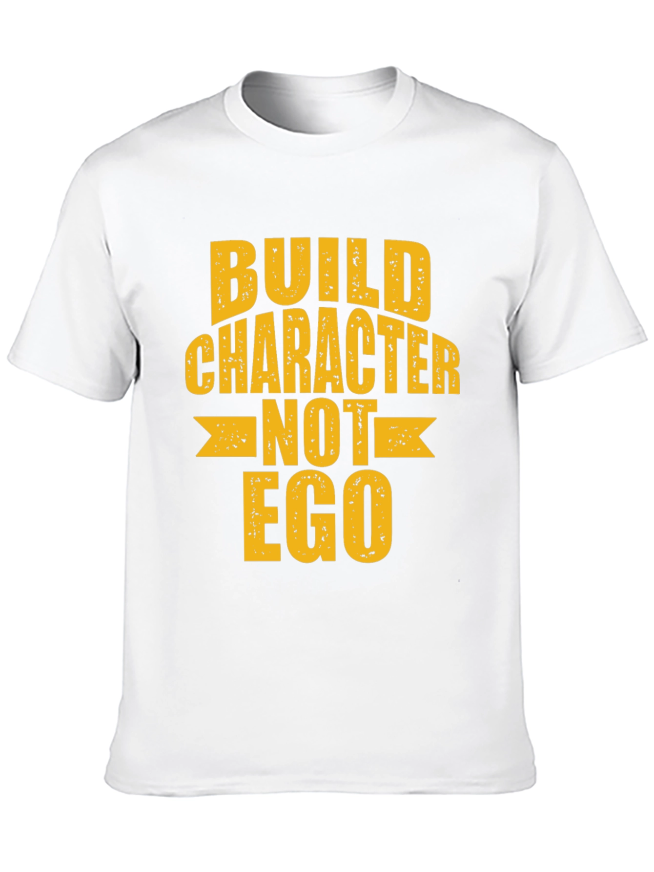 Build Character T-Shirt - Motivational Tee