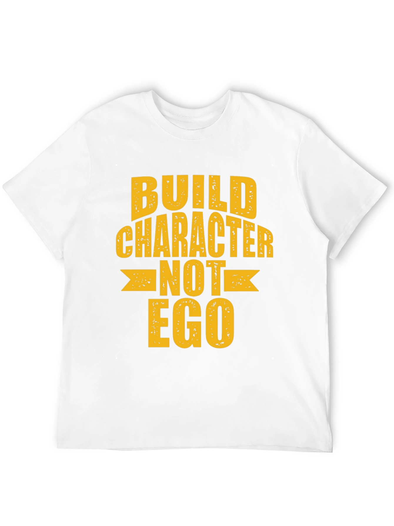 Build Character T-Shirt - Motivational Tee
