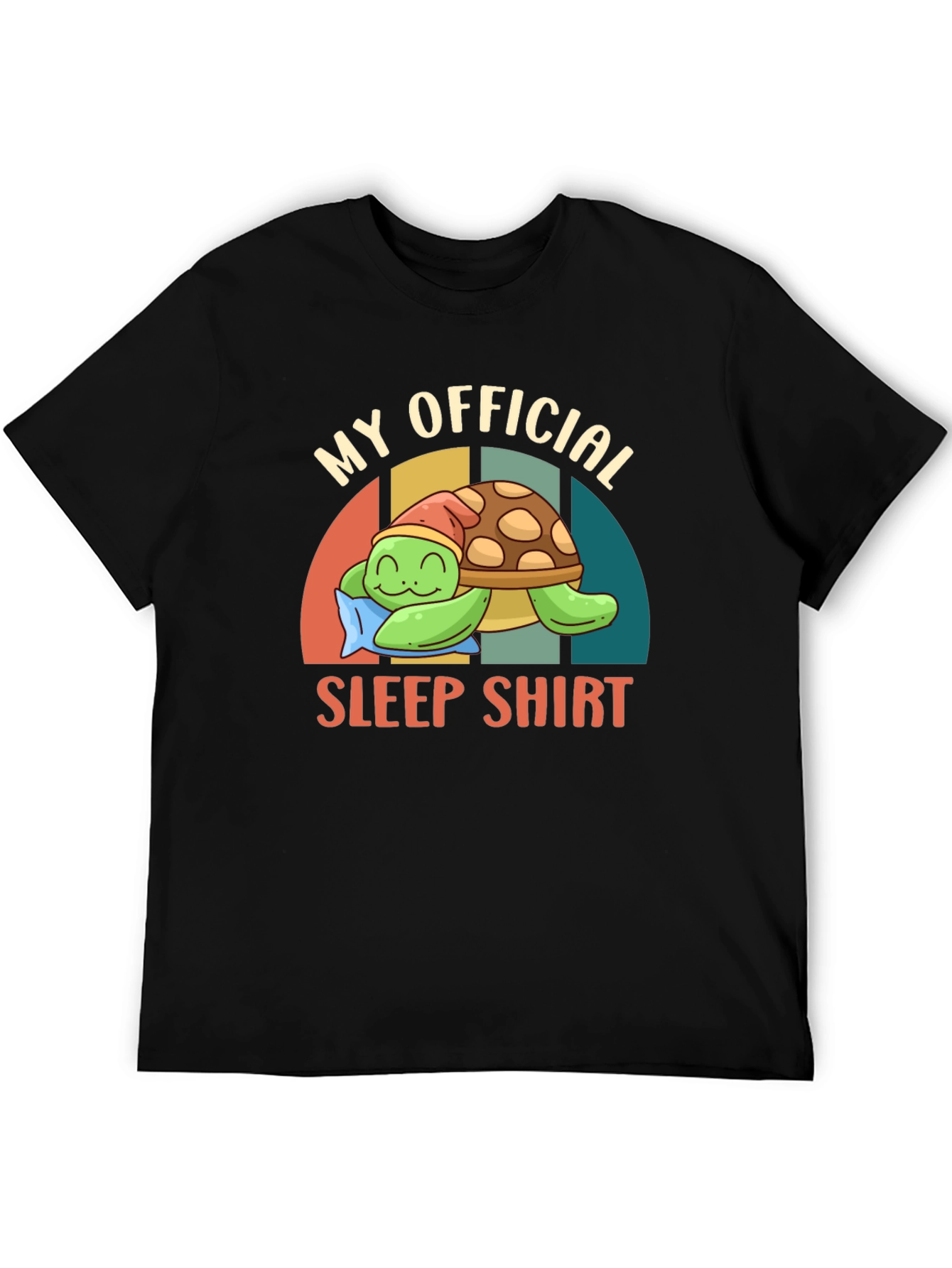 My Official Sleep Shirt Funny Turtle Pajama Tee
