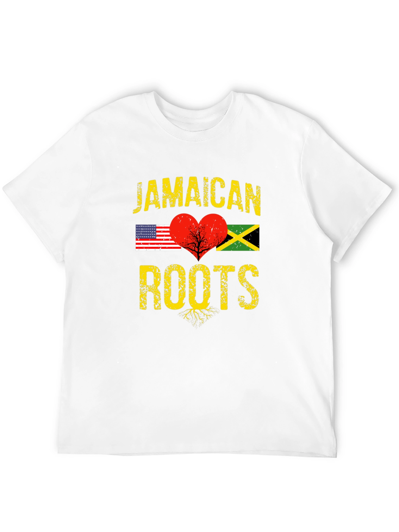 Jamaican Roots T-Shirt Black