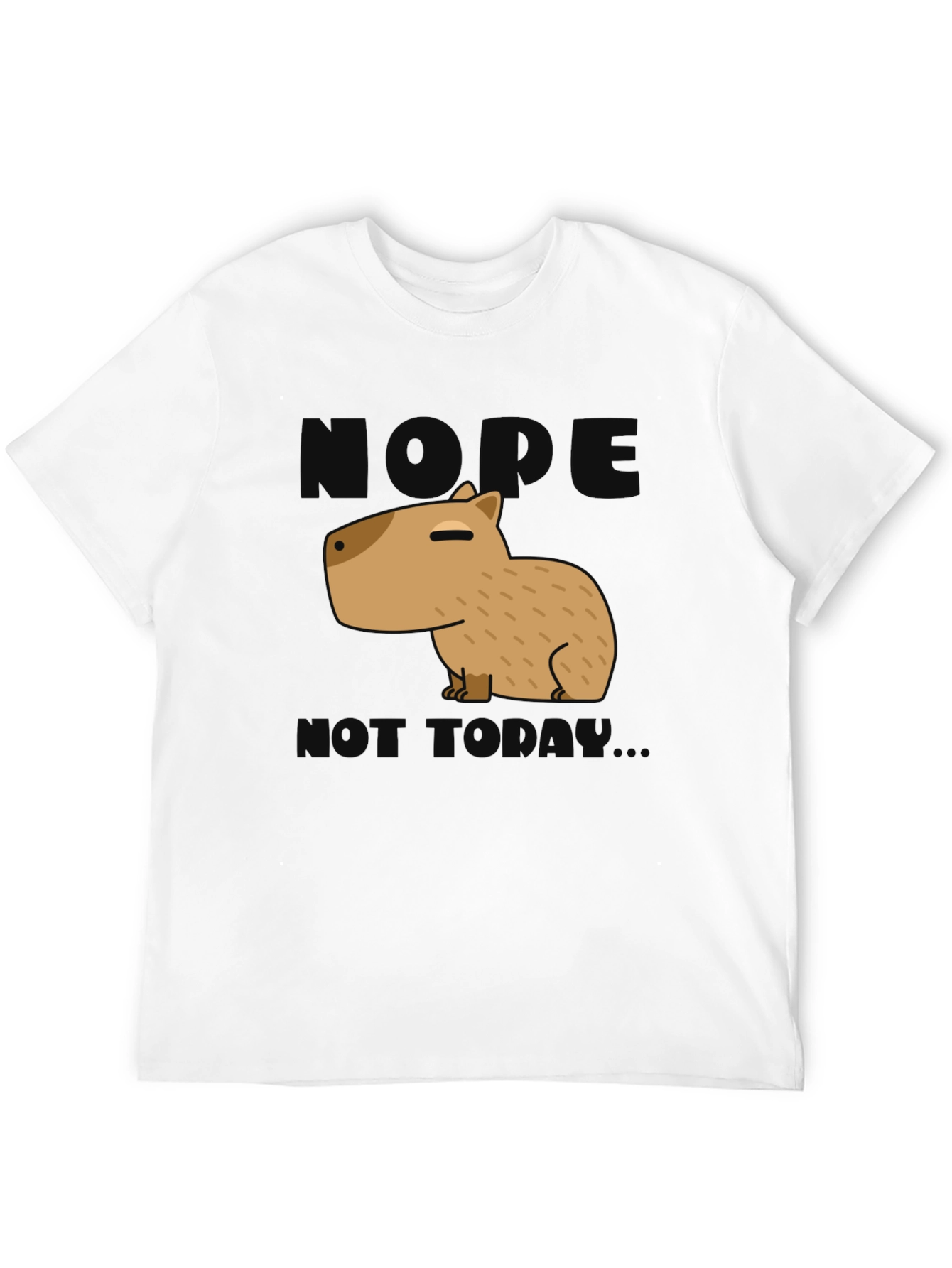Capybara T-Shirt - Napping Today Funny Tee