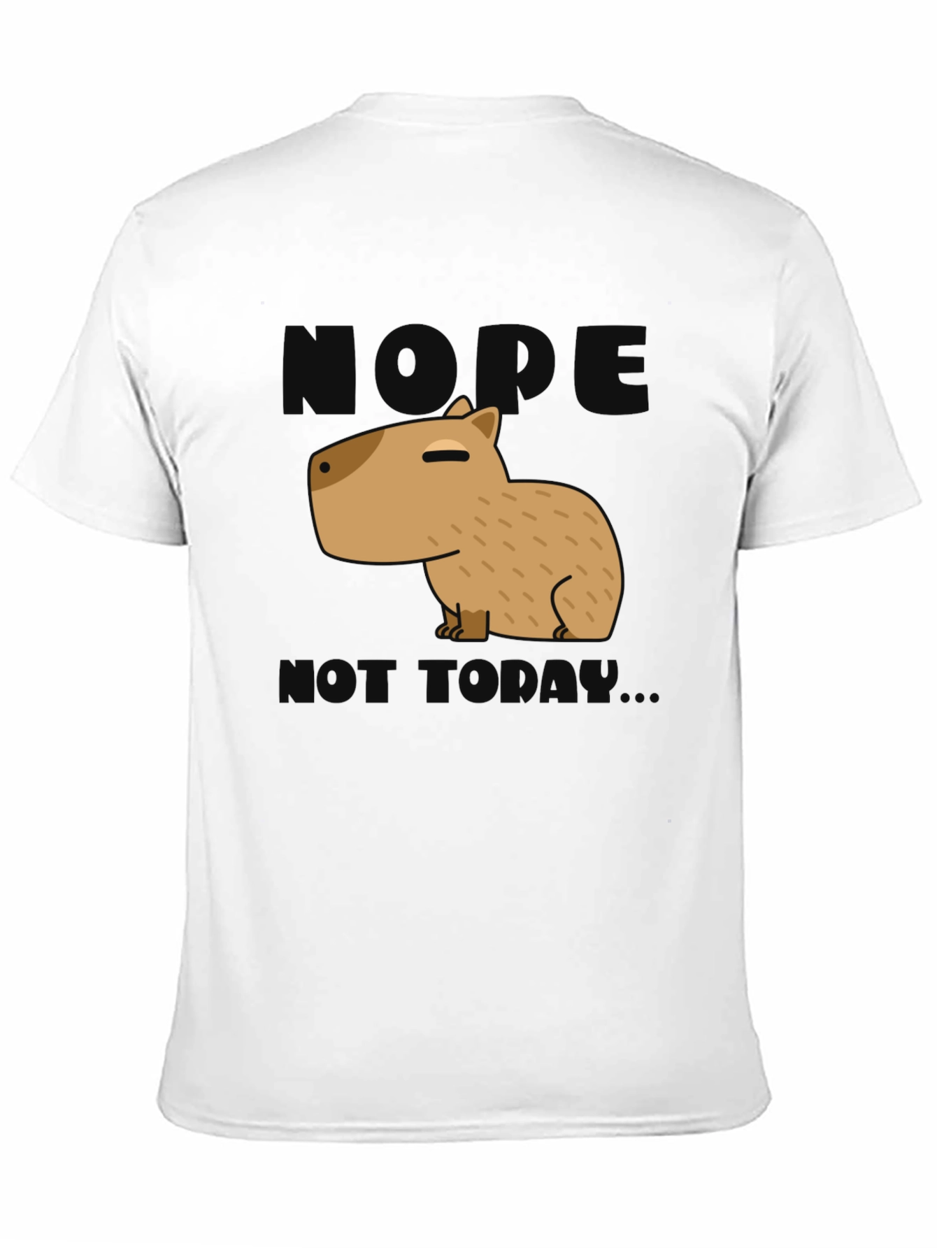 Capybara T-Shirt - Napping Today Funny Tee