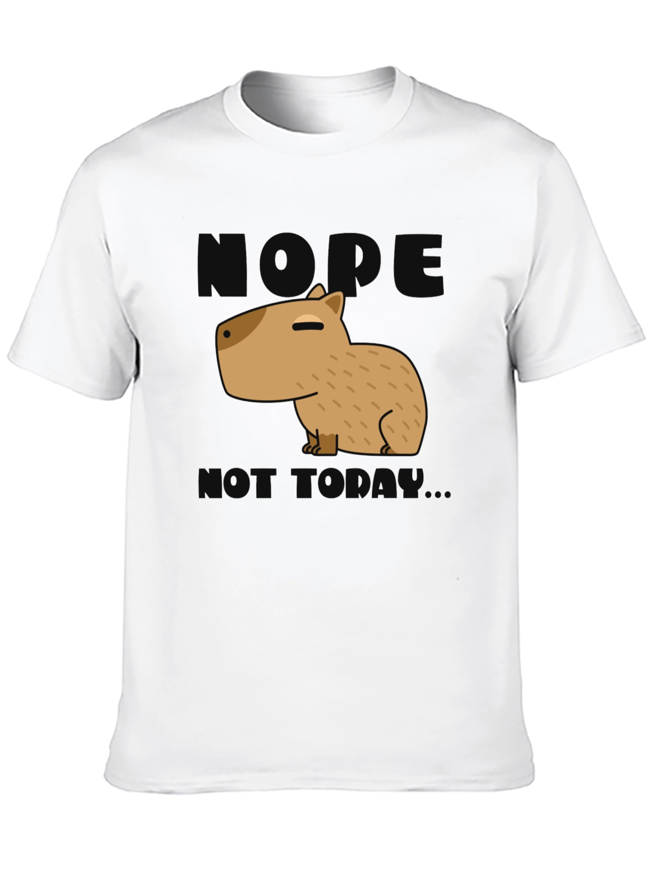 Capybara T-Shirt - Napping Today Funny Tee