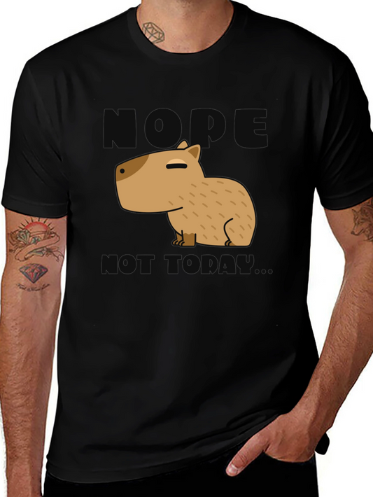 Capybara T-Shirt - Napping Today Funny Tee