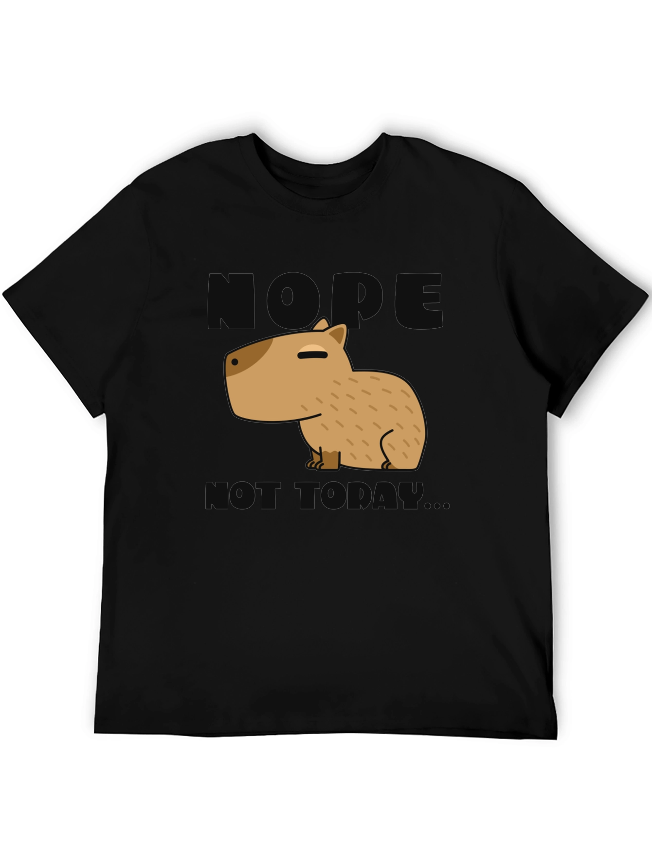 Capybara T-Shirt - Napping Today Funny Tee