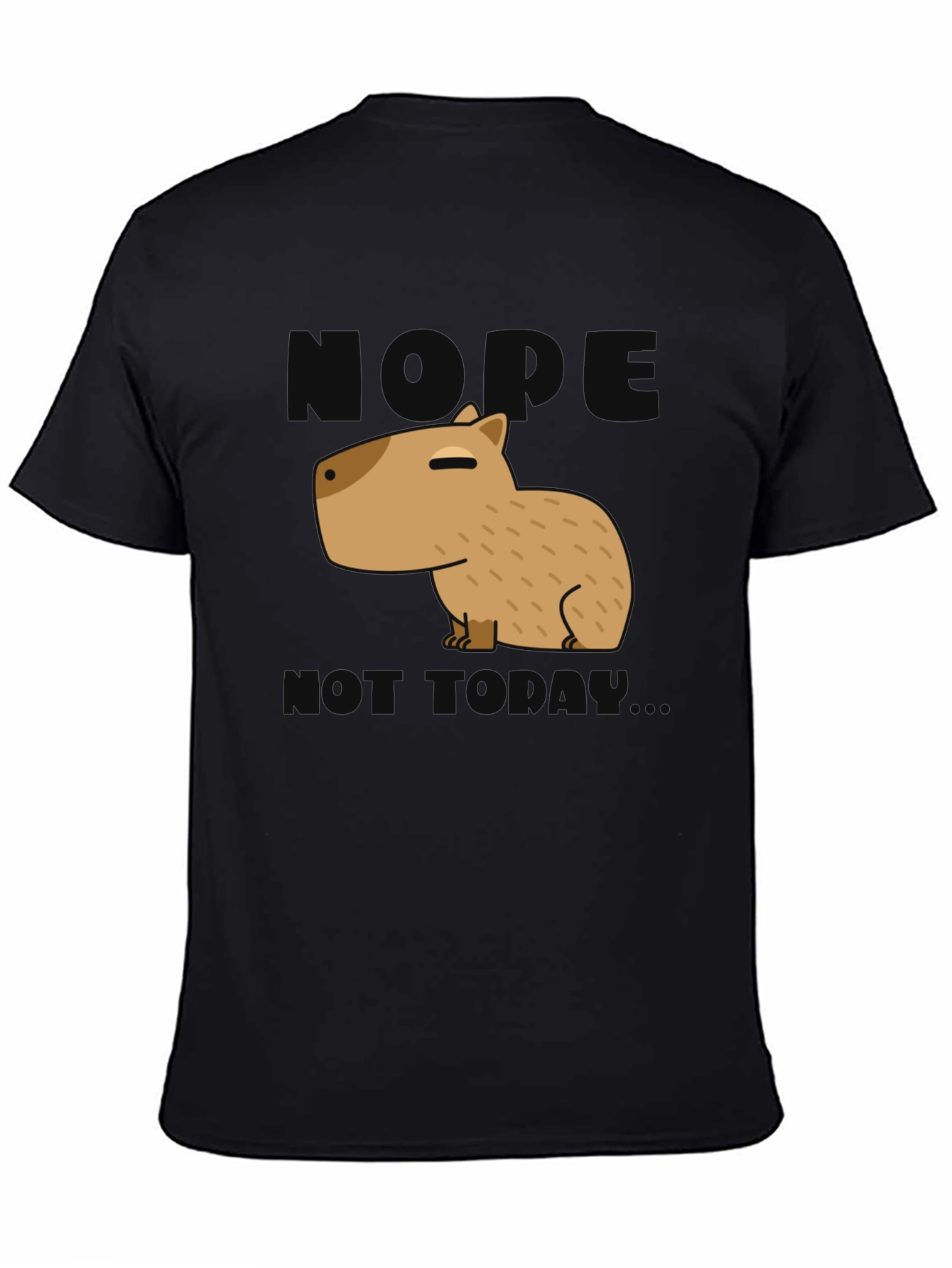 Capybara T-Shirt - Napping Today Funny Tee