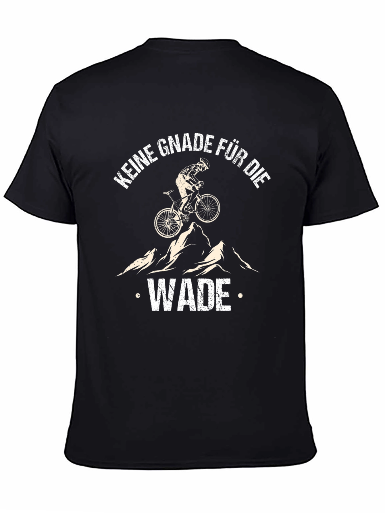 Keine Gnade Fur Die Wade Mountain Bike Graphic Tee