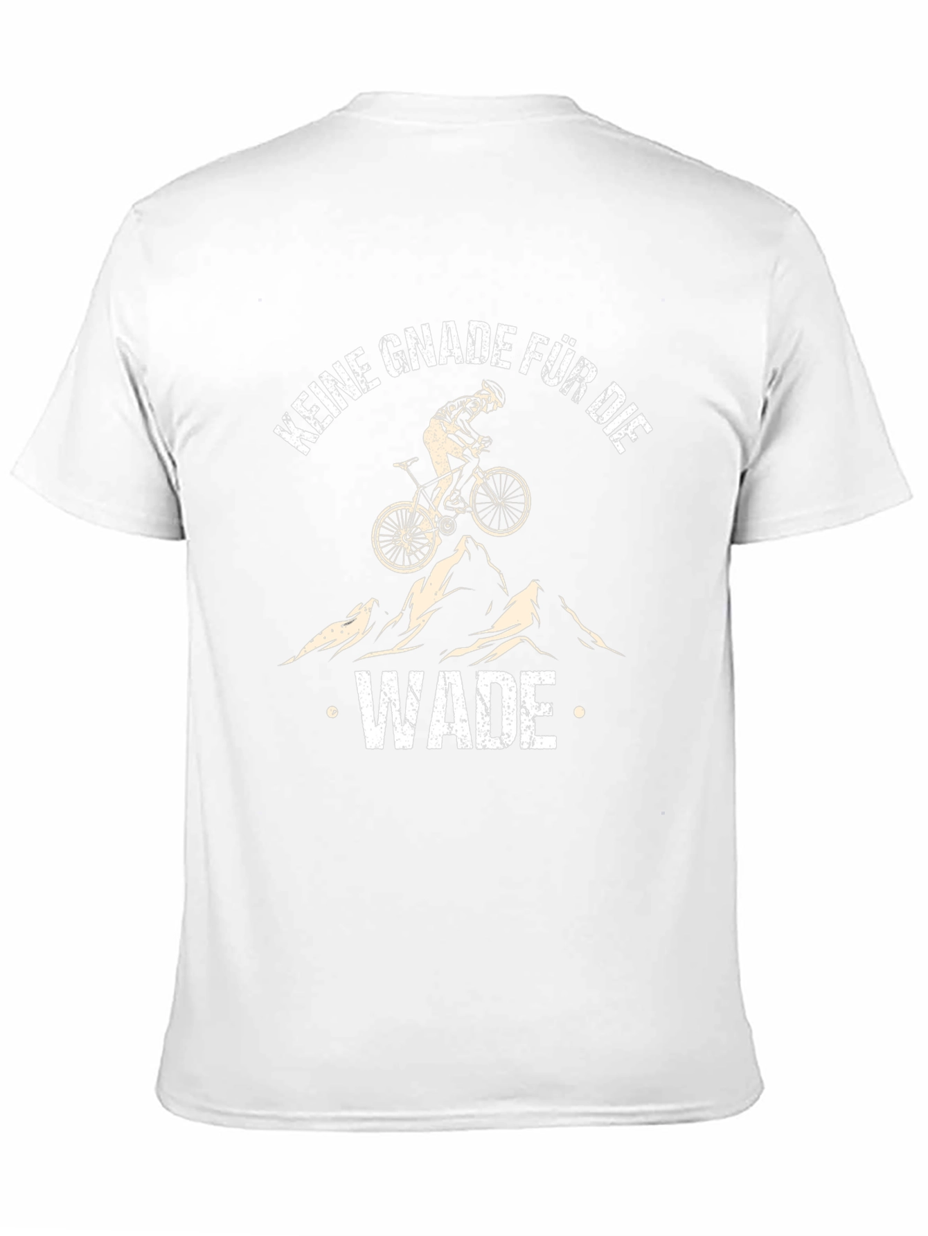 Keine Gnade Fur Die Wade Mountain Bike Graphic Tee