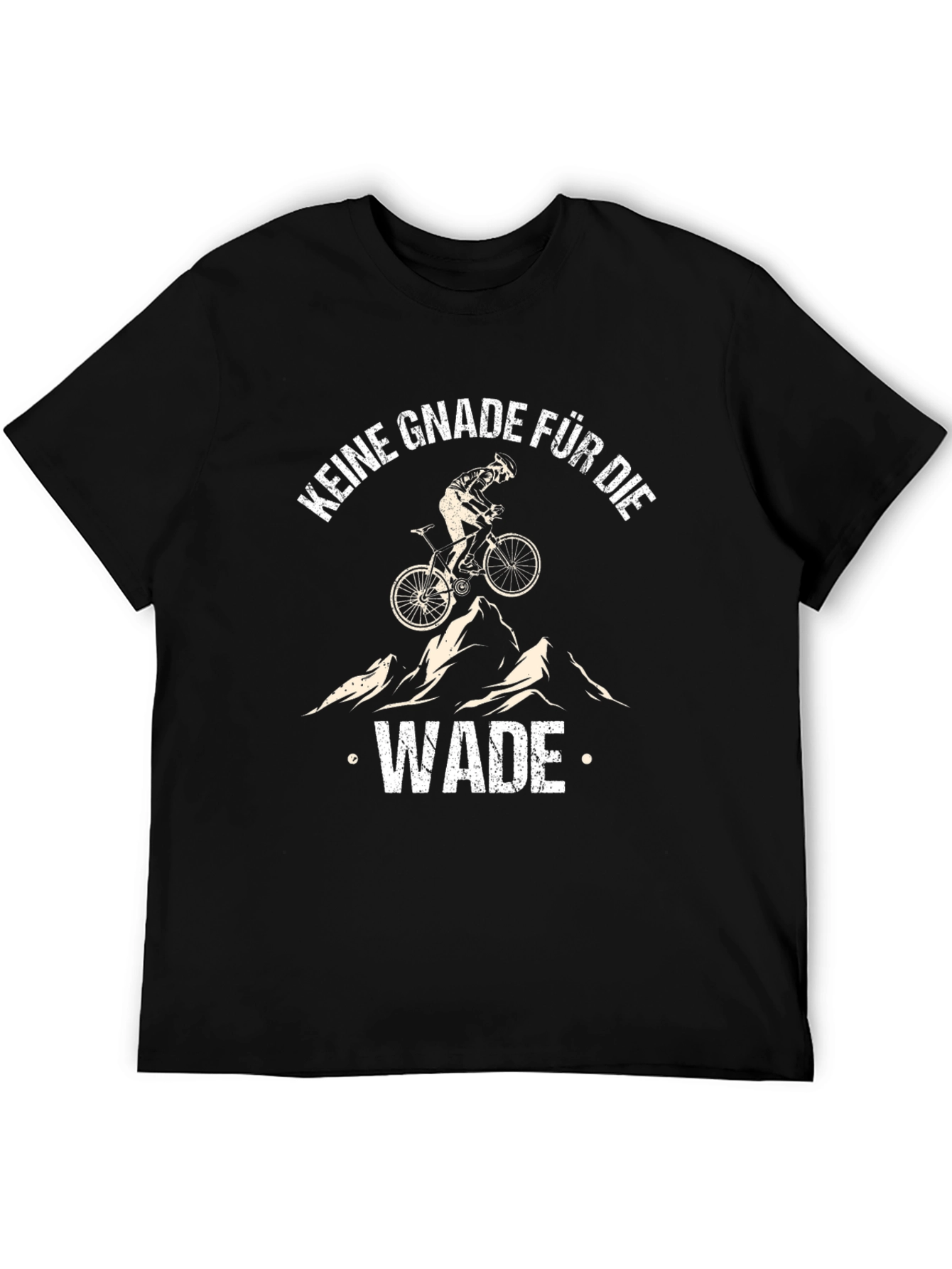 Keine Gnade Fur Die Wade Mountain Bike Graphic Tee