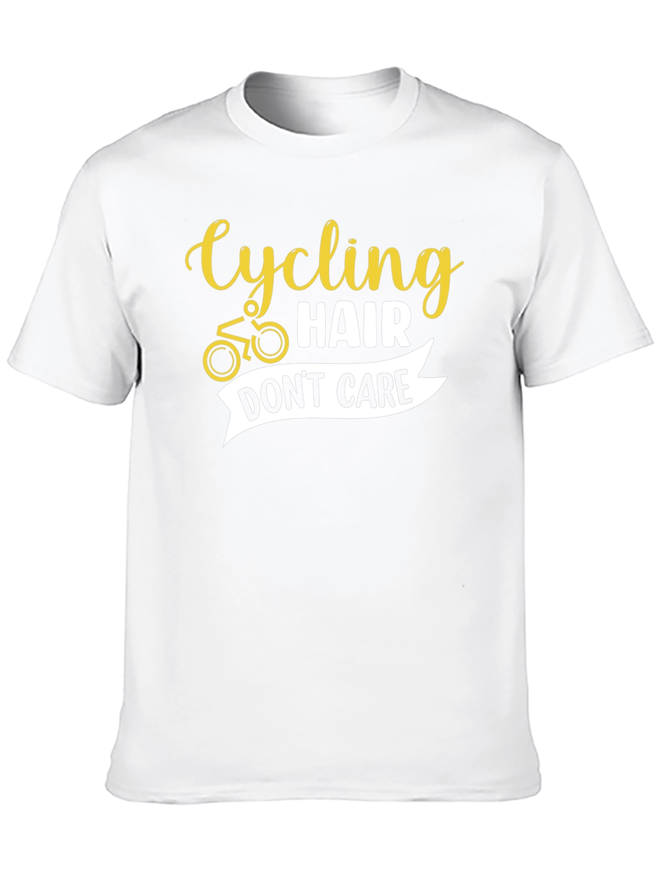 Cycling Hair Dont Care Graphic Tee