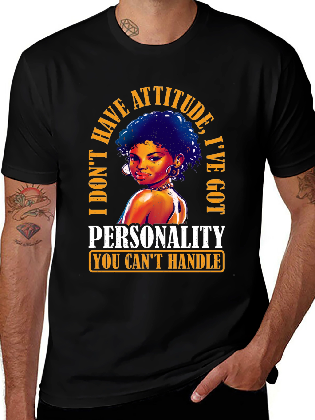 Sassy Attitude Personality Graphic Tee
