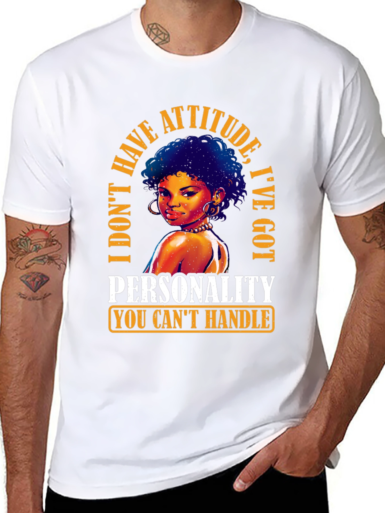 Sassy Attitude Personality Graphic Tee