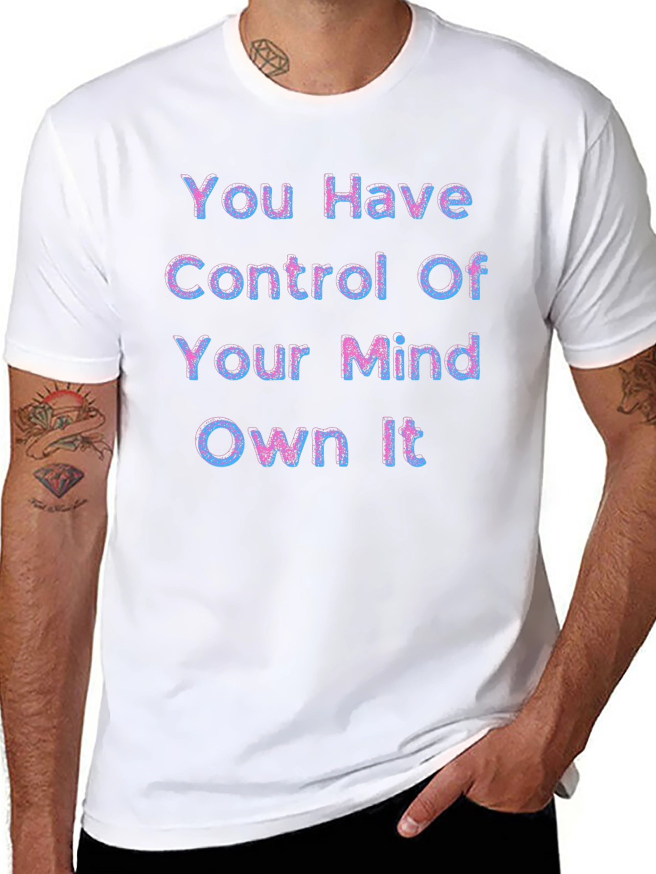 Motivational Graphic Tee - Control Your Mind