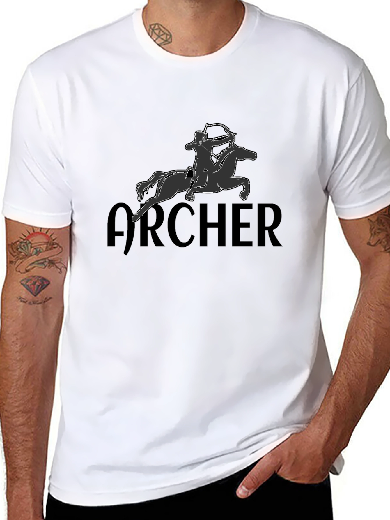 Archer Horseback T-Shirt | Unique Graphic Tee