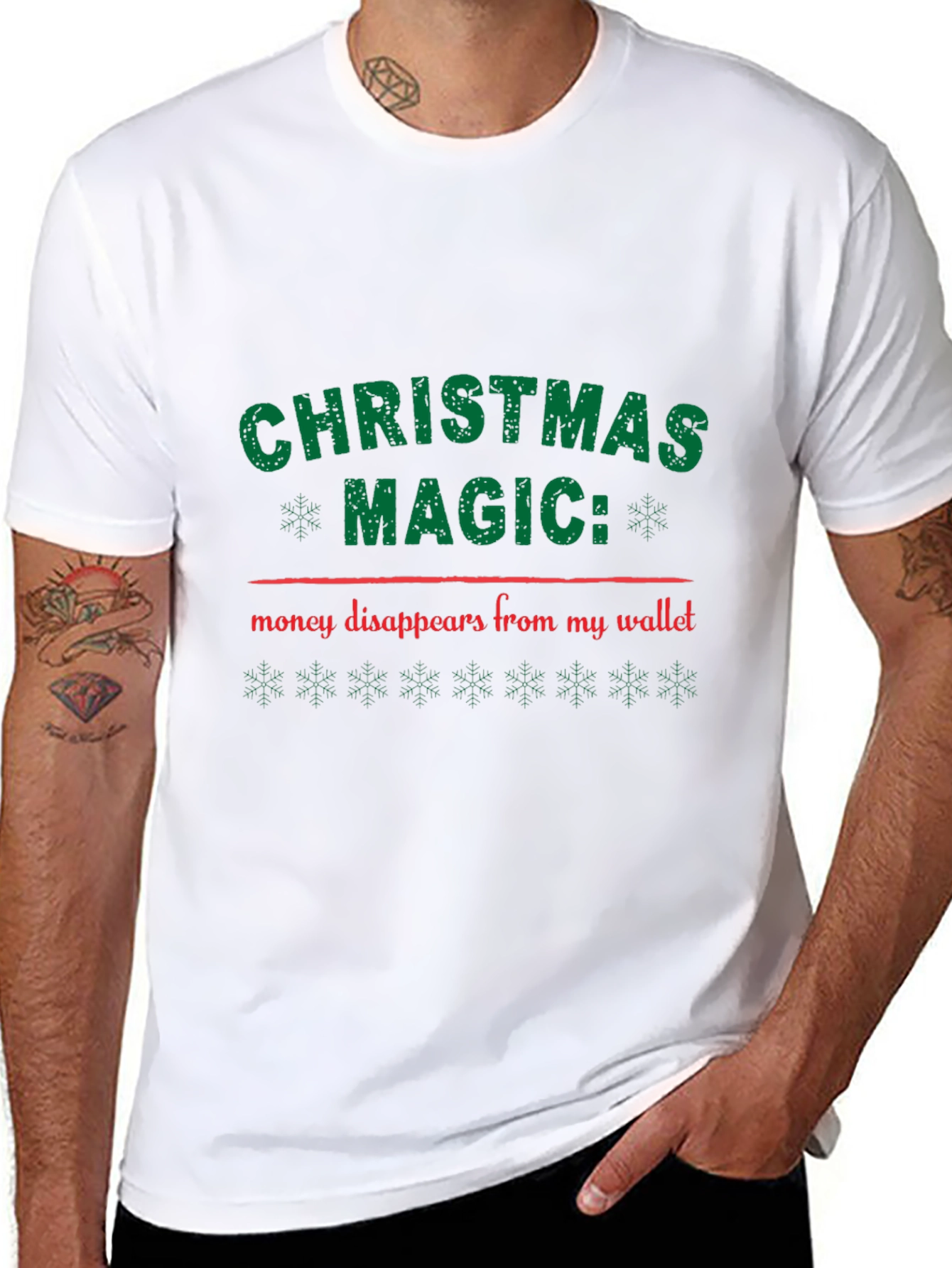 Christmas Magic T-Shirt: Money Disappears!