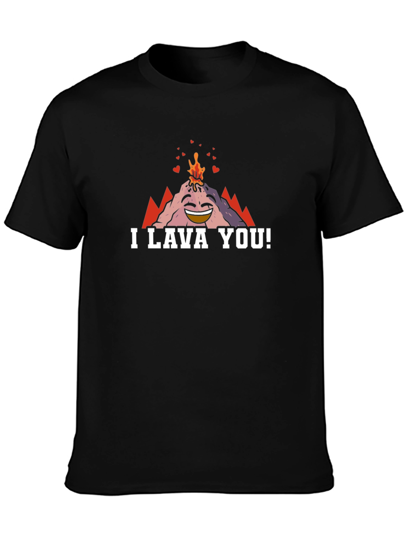I Lava You Graphic Tee - Volcano Pun Shirt