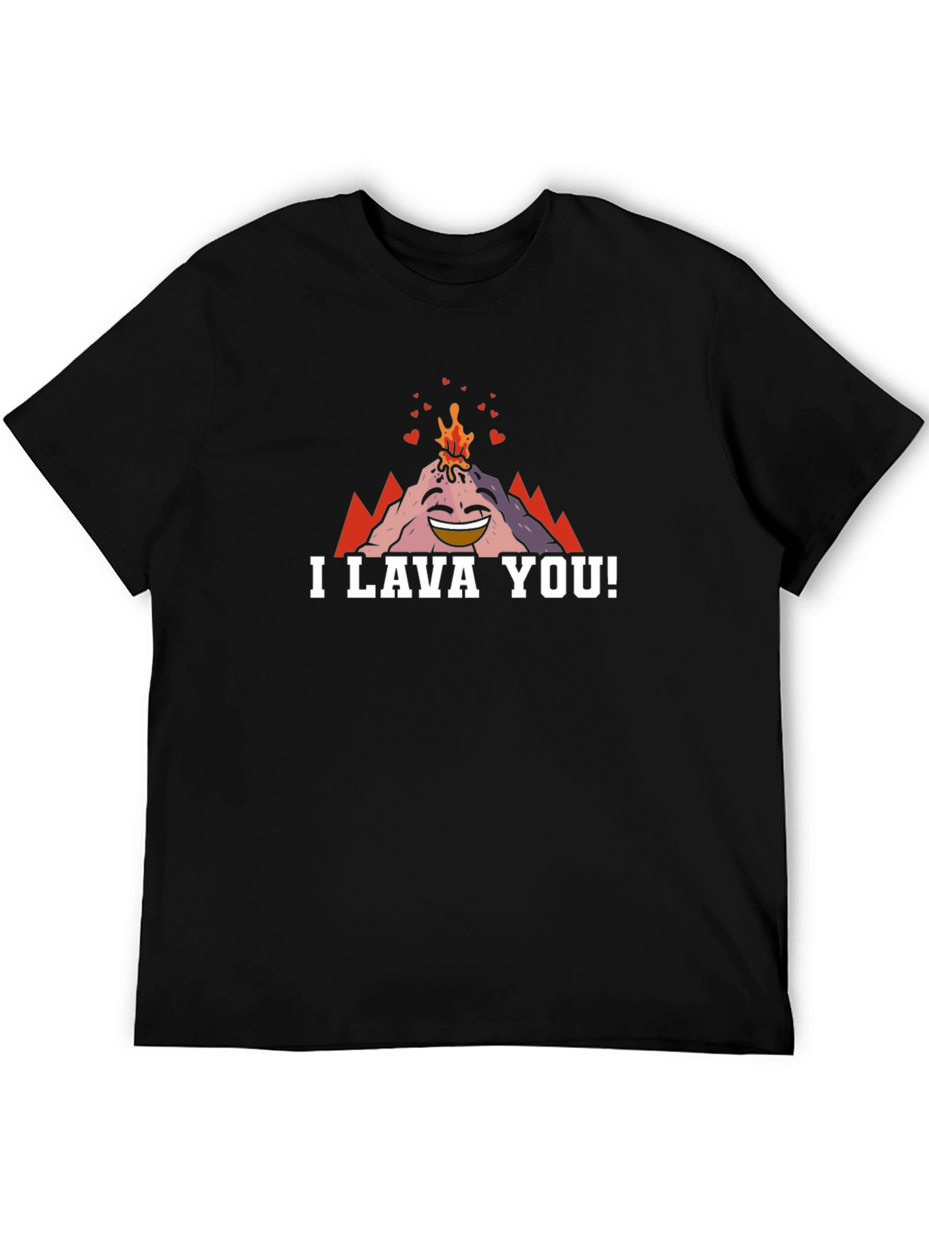 I Lava You Graphic Tee - Volcano Pun Shirt