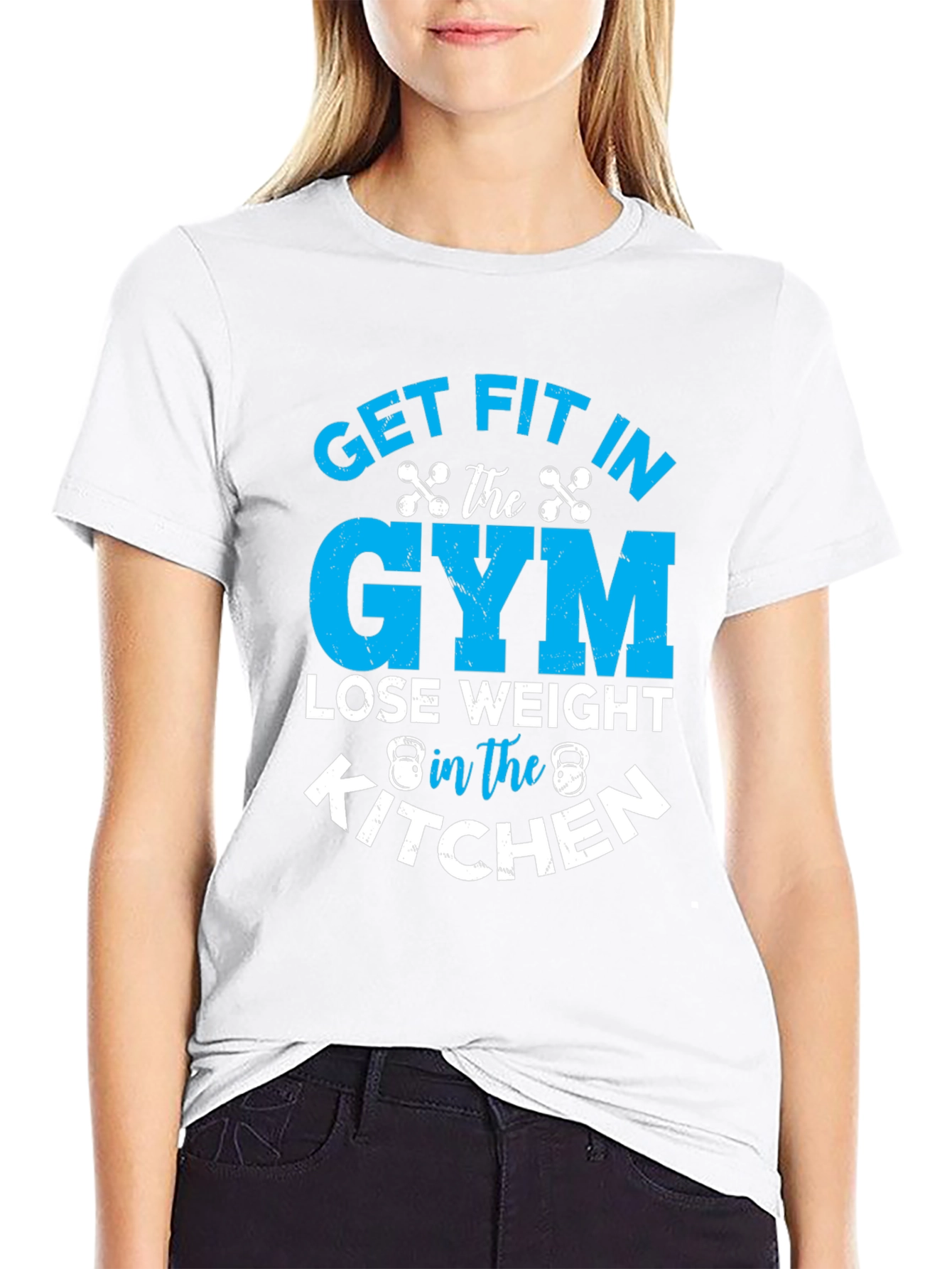 Get Fit Gym & Kitchen Graphic Tee