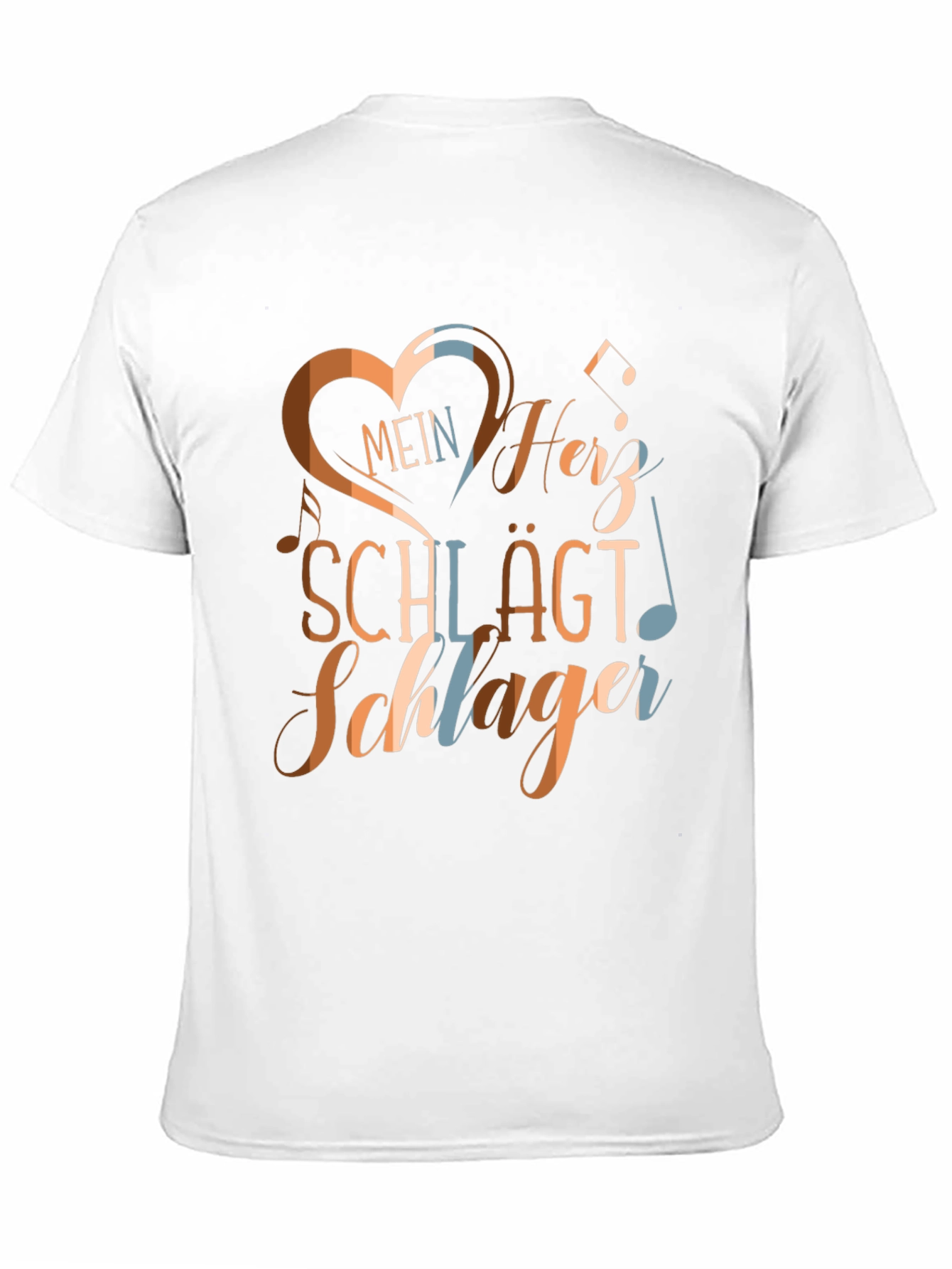 Mein Herz Schlager T-Shirt - Music Lover Tee