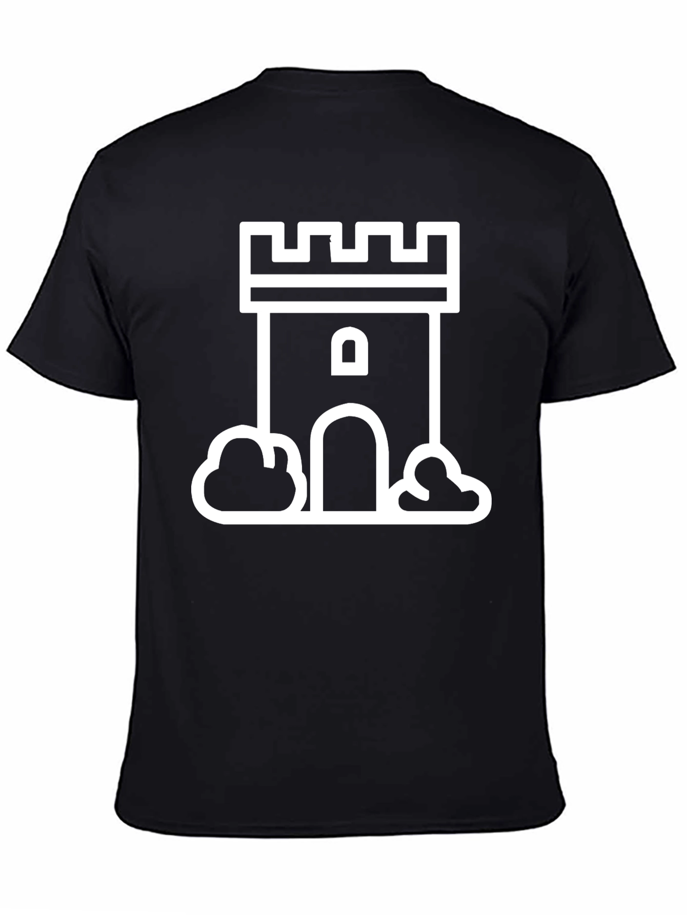 Tower Graphic Black T-Shirt