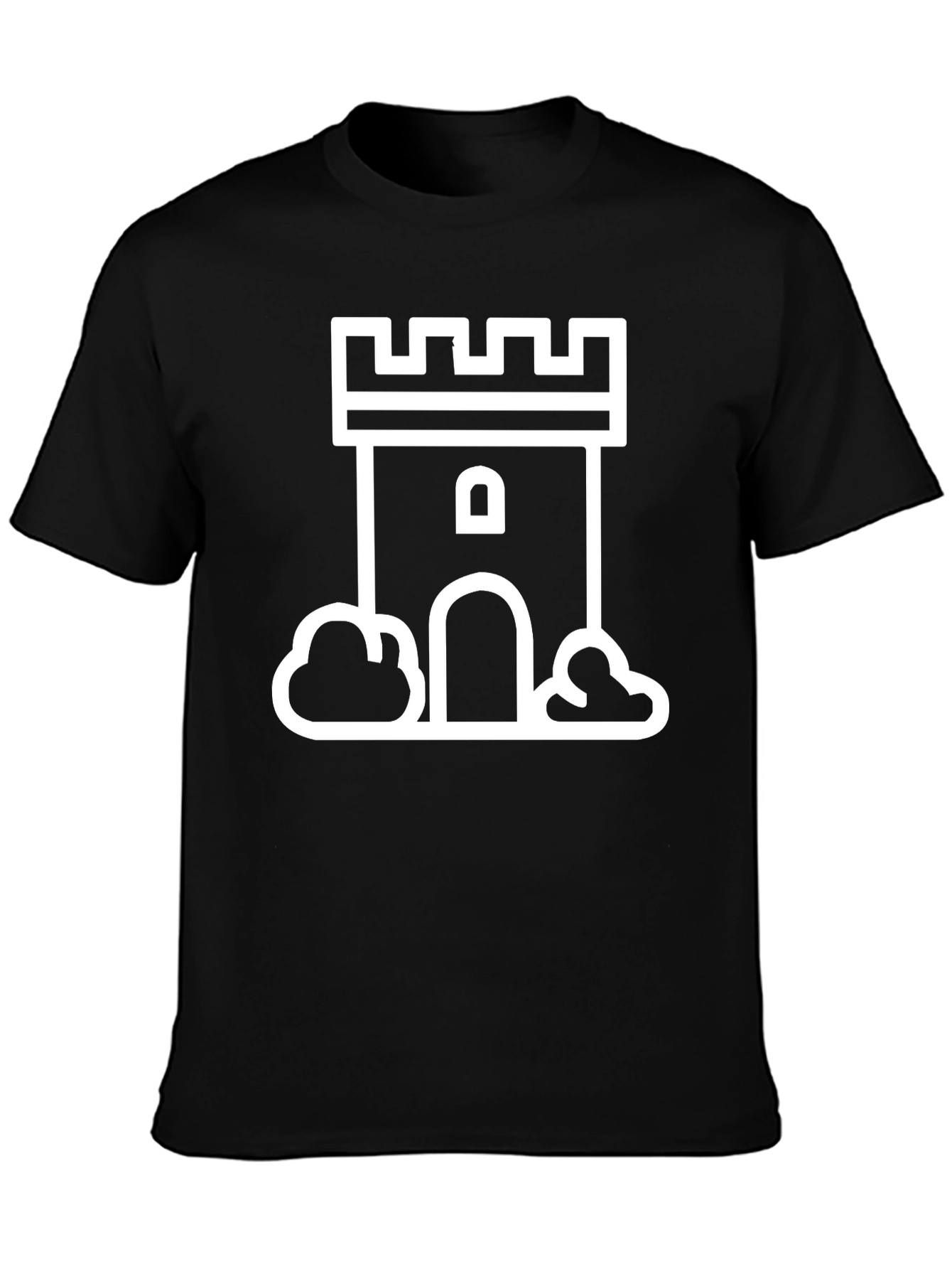 Tower Graphic Black T-Shirt