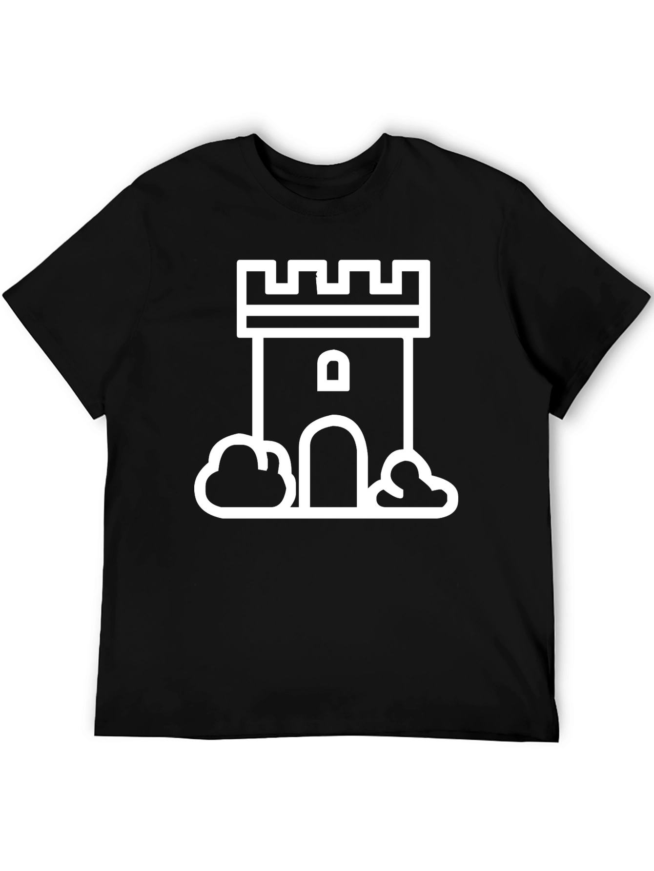 Tower Graphic Black T-Shirt