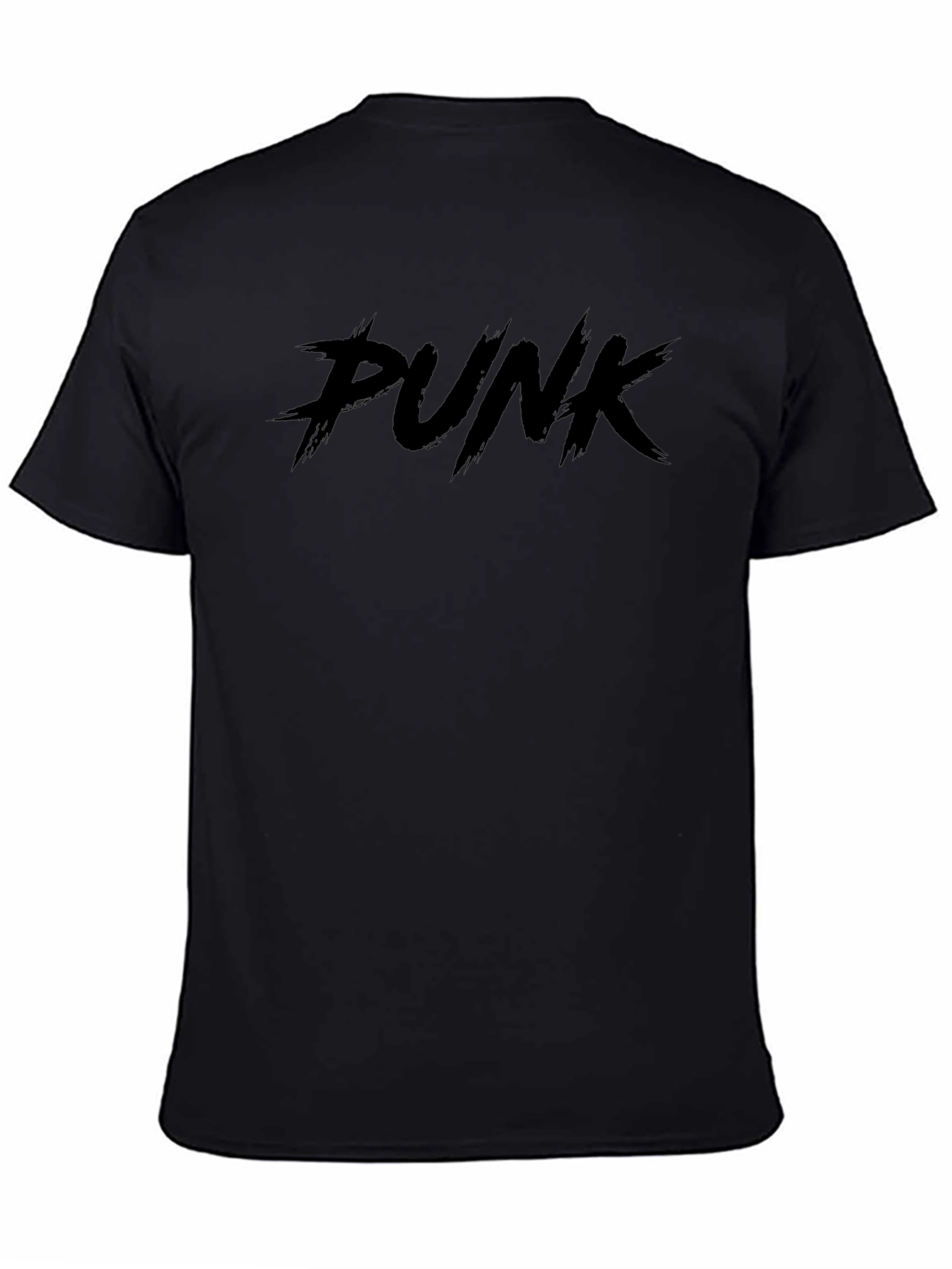 Black Punk Graphic T-Shirt
