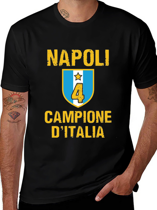 Napoli Campione DItalia T-Shirt - Serie A Champions