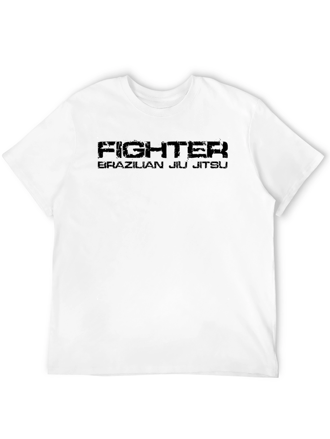 Fighter Brazilian Jiu Jitsu Black T-Shirt