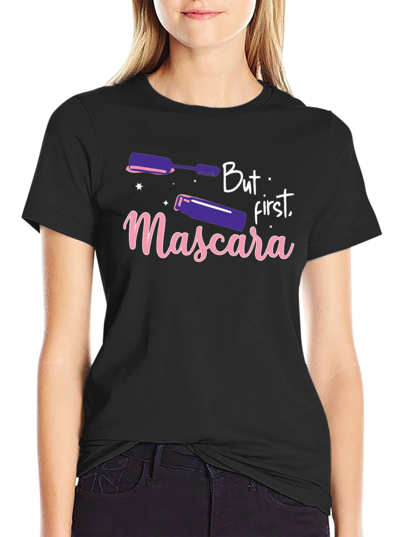 But First Mascara Black T-Shirt