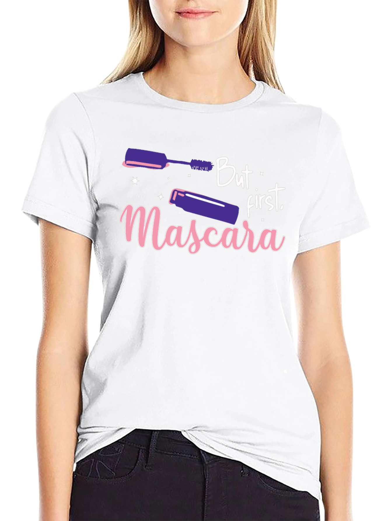 But First Mascara Black T-Shirt