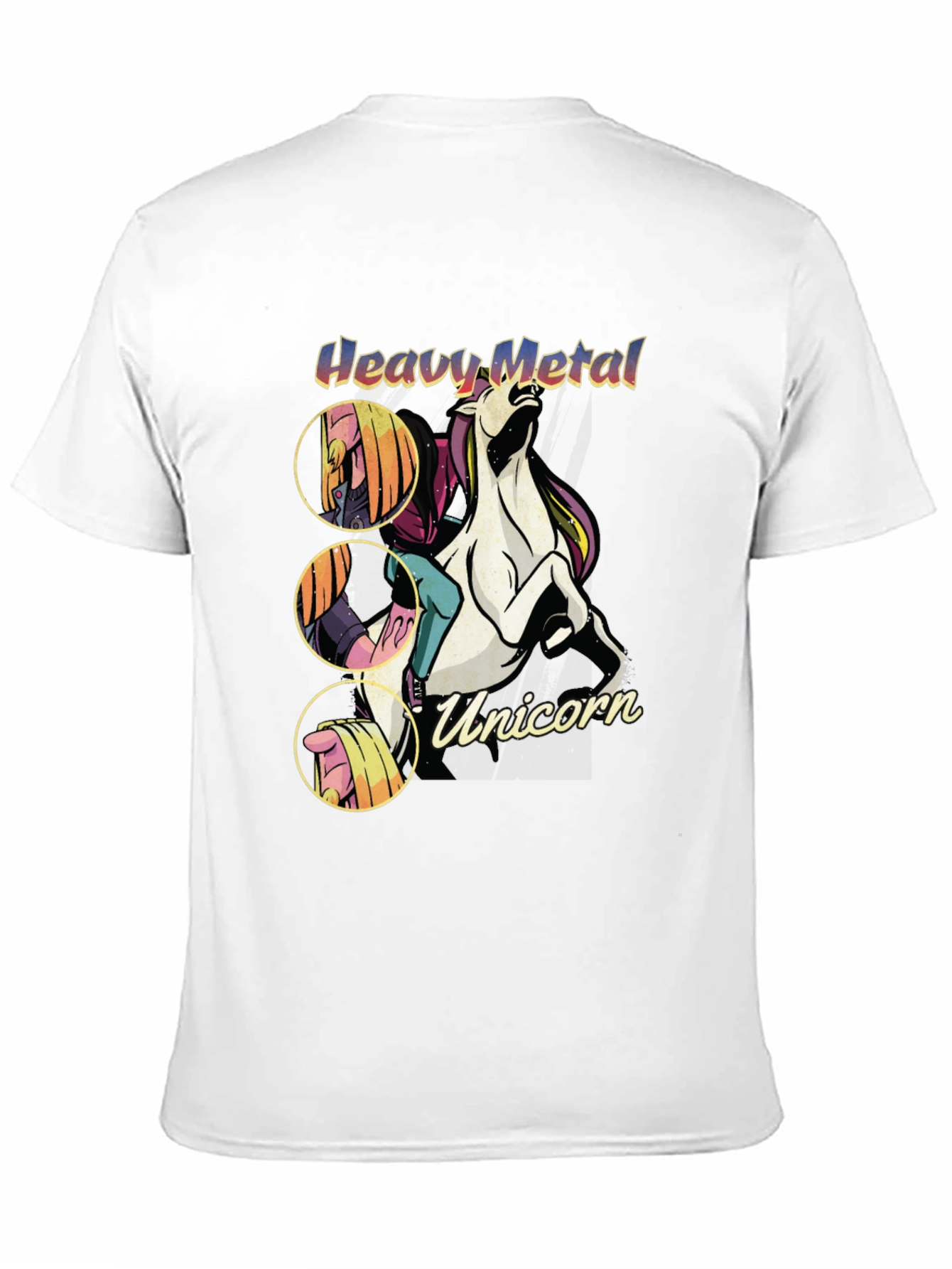Heavy Metal Unicorn Graphic Tee