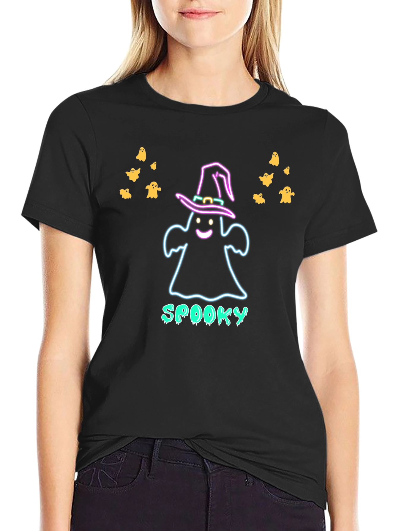 Spooky Season Ghost T-Shirt