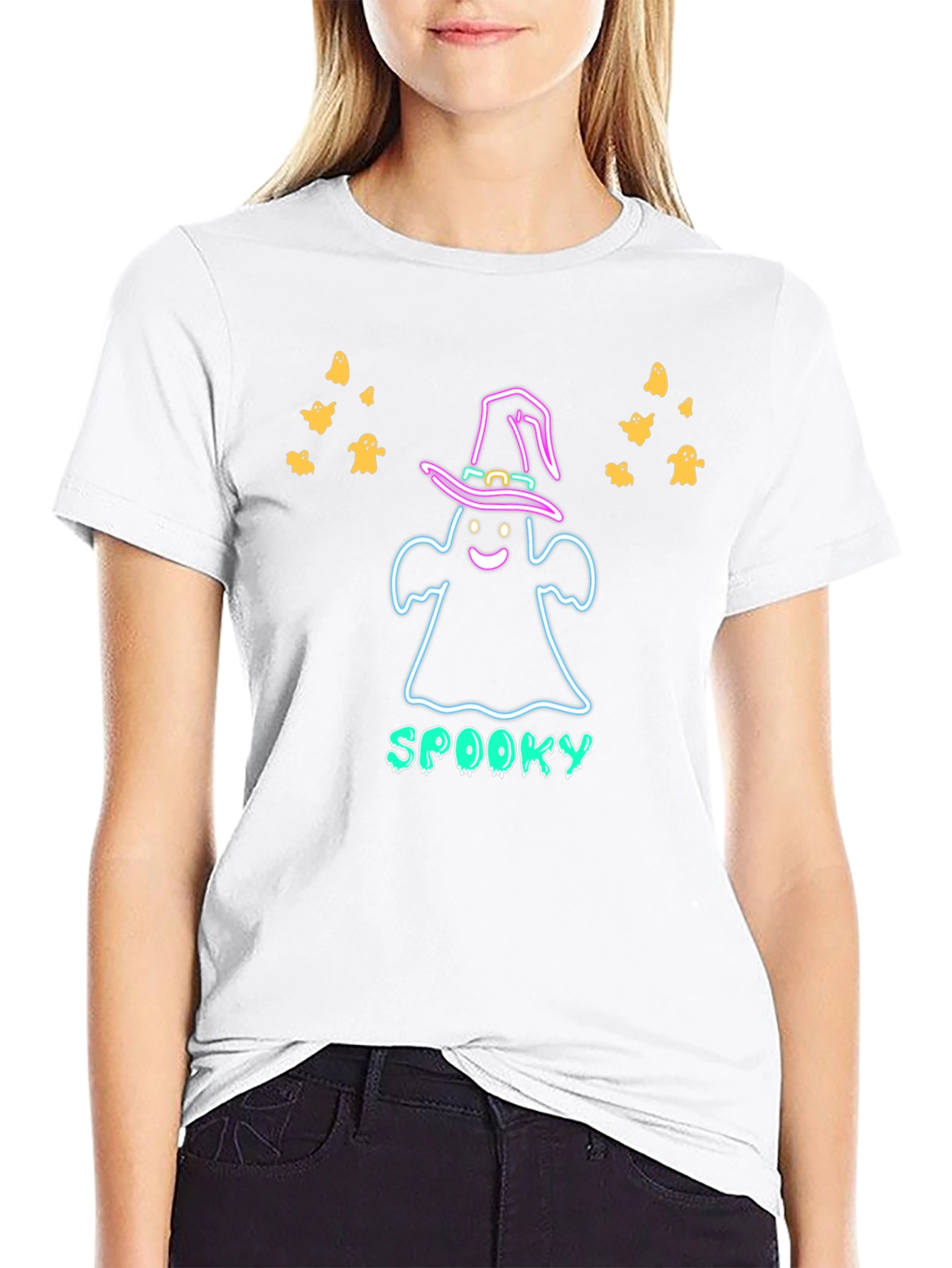 Spooky Season Ghost T-Shirt