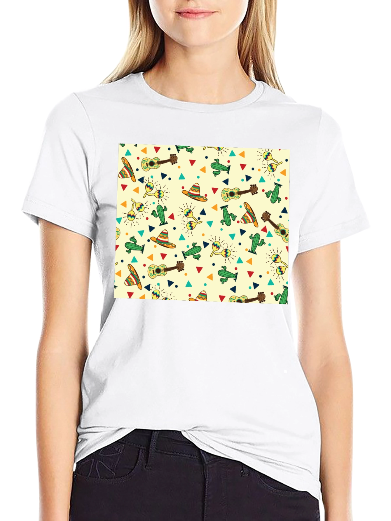 Fiesta Pattern T-Shirt