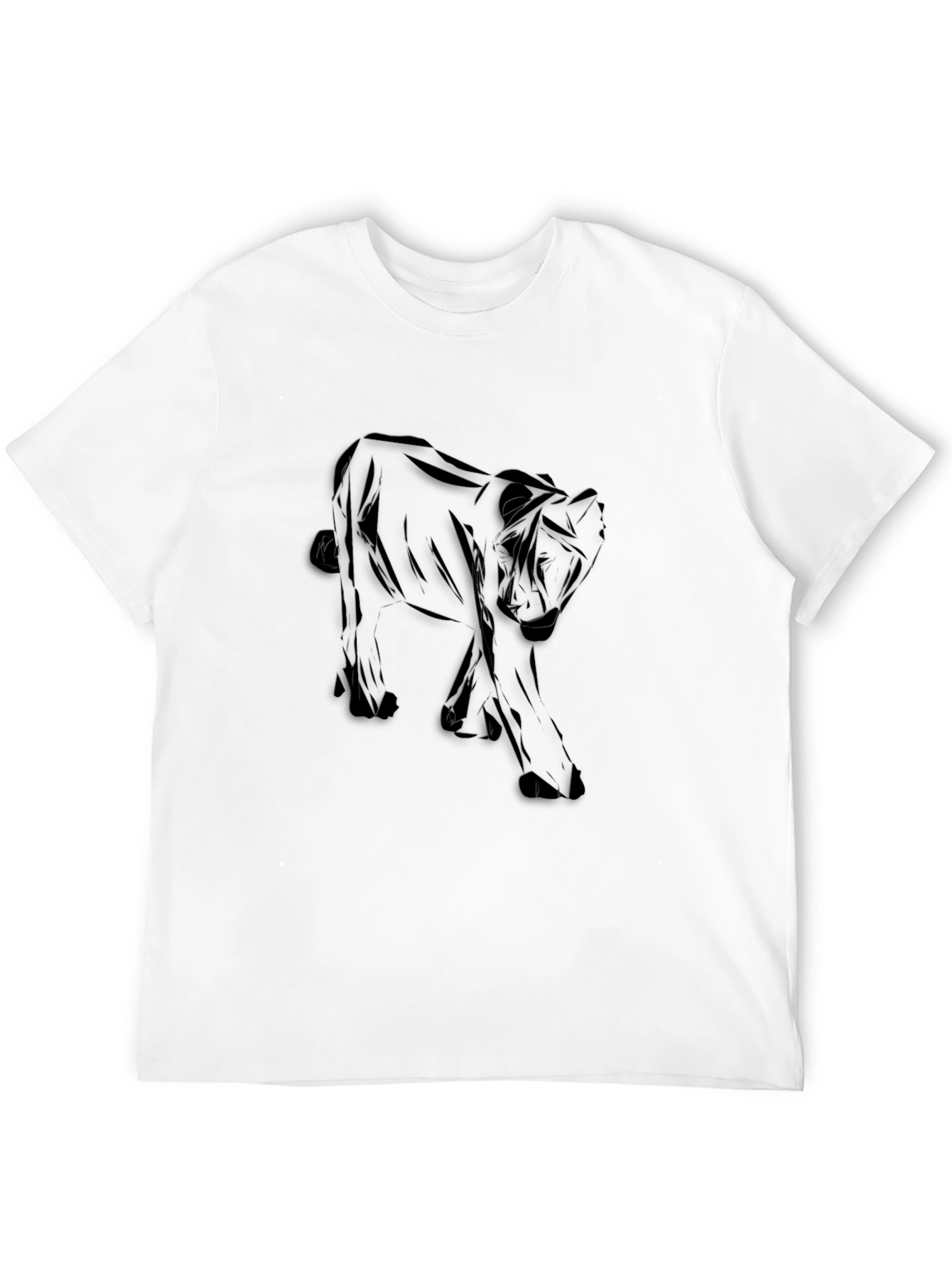 Black Lion Graphic Tee - Stylish Mens T-Shirt