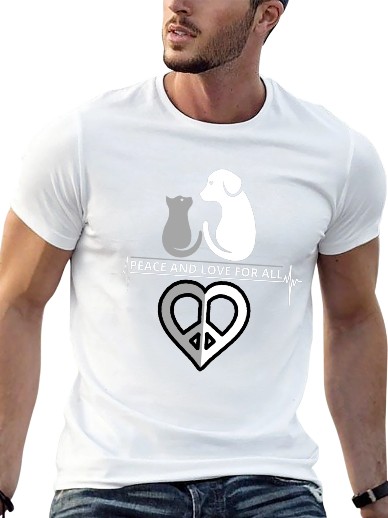 Peace Love and Pets T-Shirt