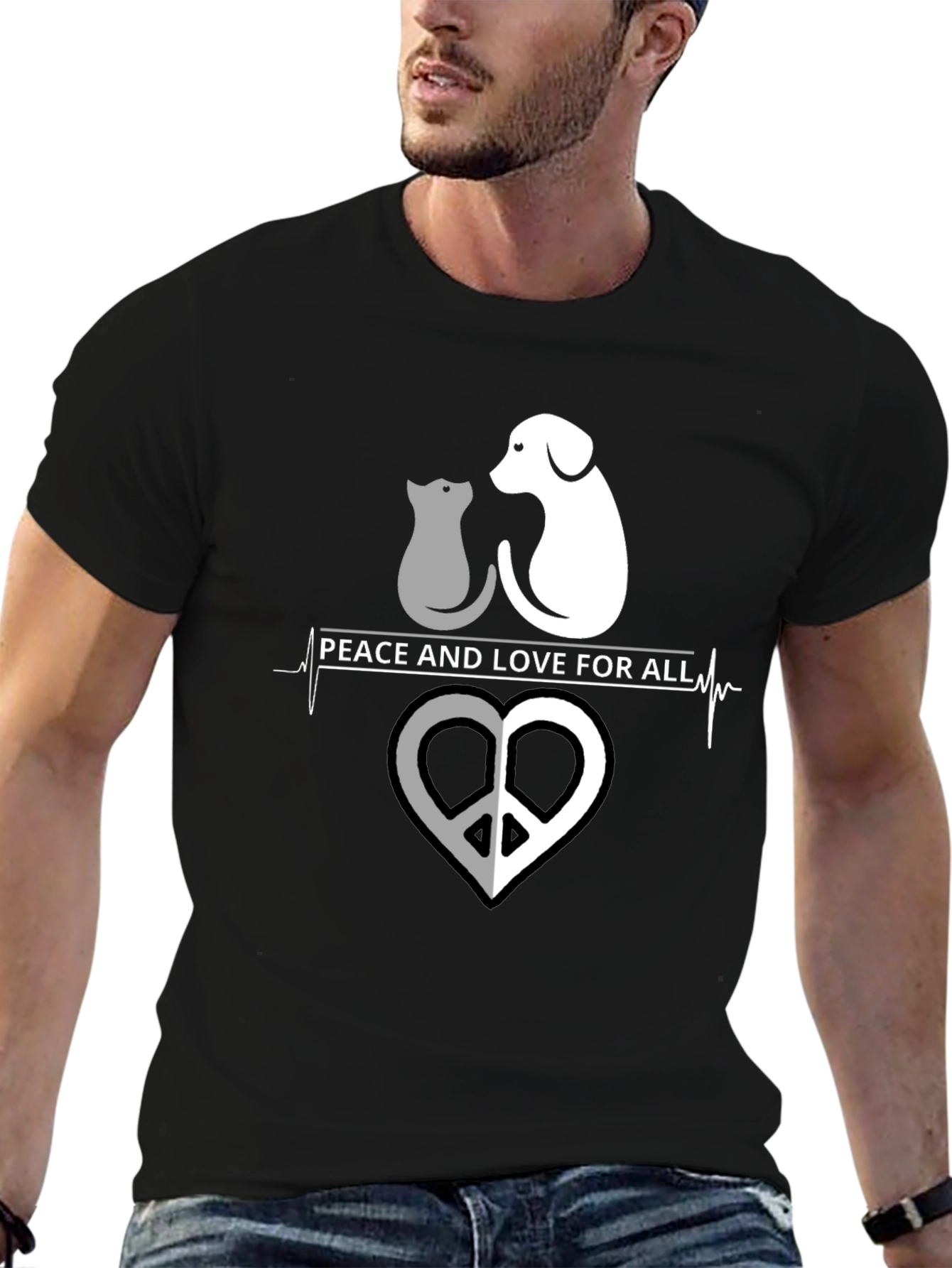 Peace Love and Pets T-Shirt