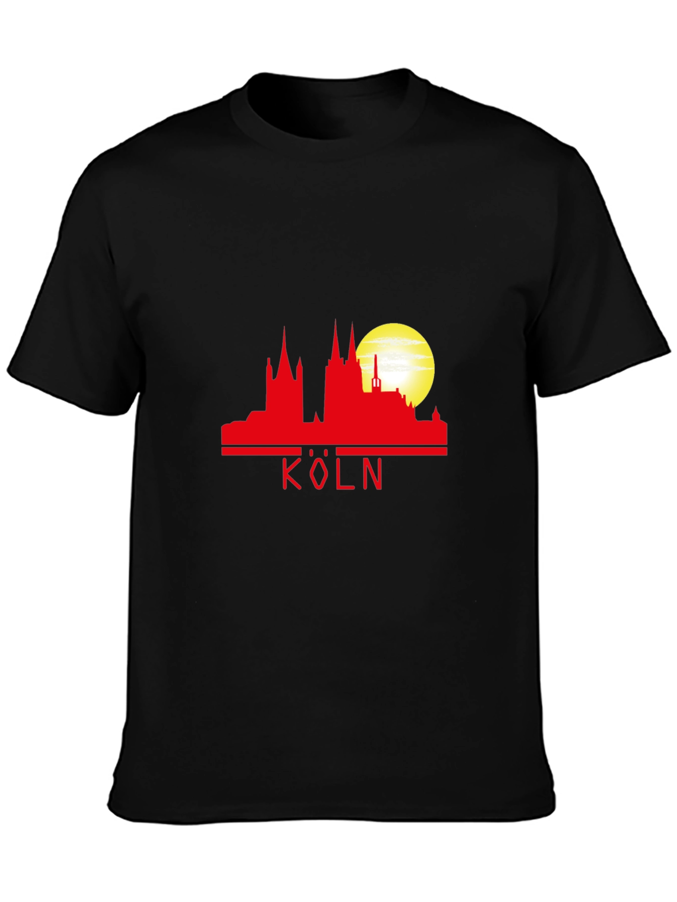 Cologne Skyline T-Shirt - Germany City Silhouette