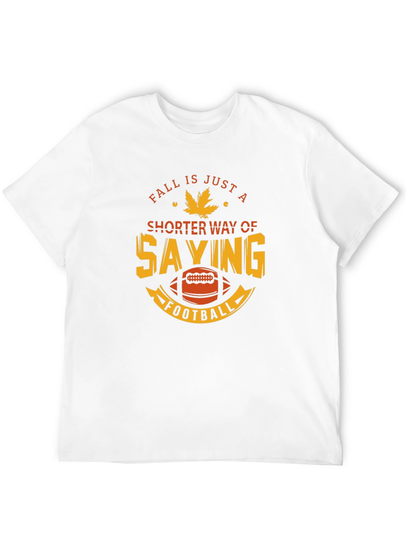 Fall Football Graphic Tee - Short Sleeve