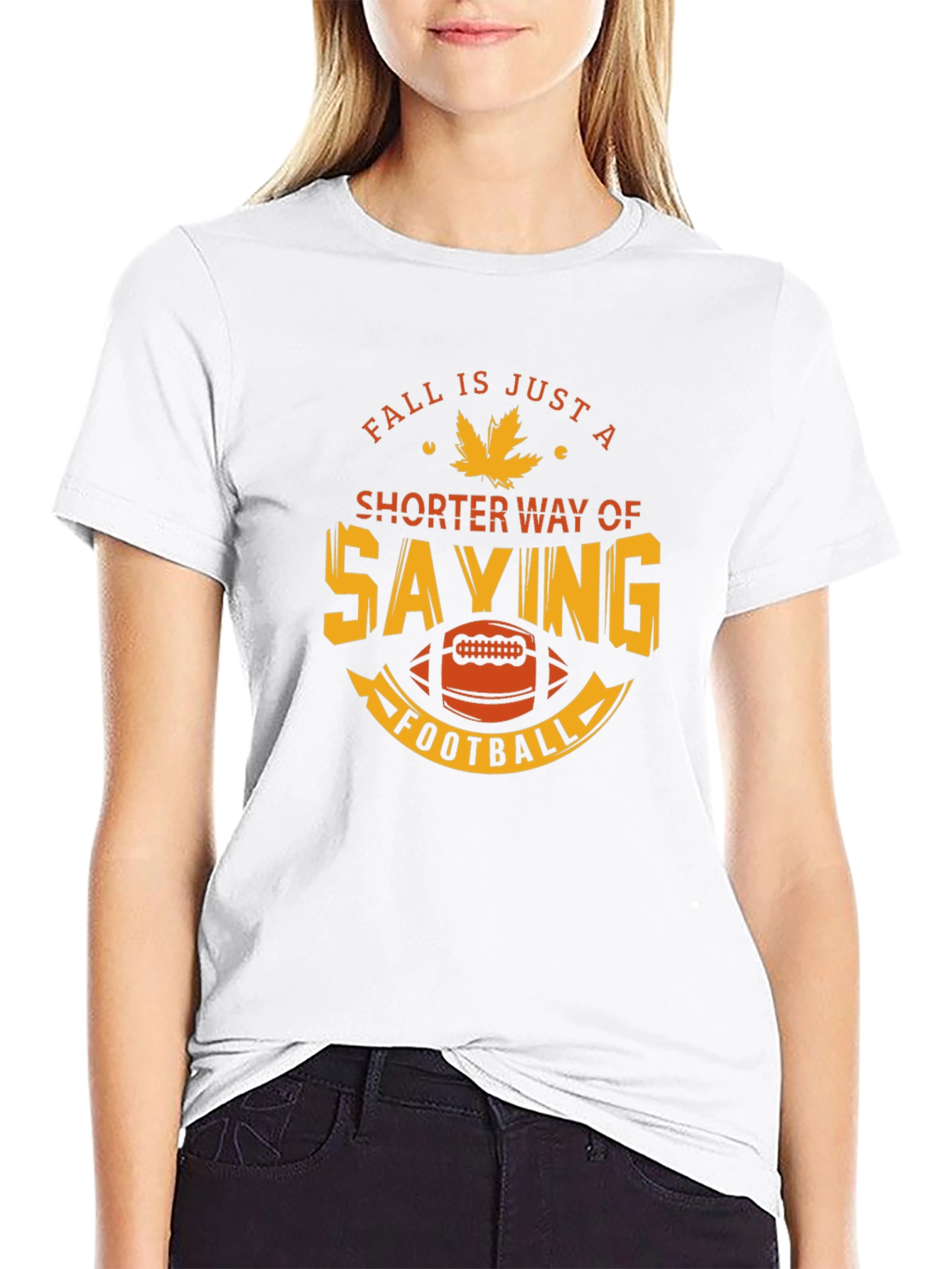 Fall Football Graphic Tee - Short Sleeve
