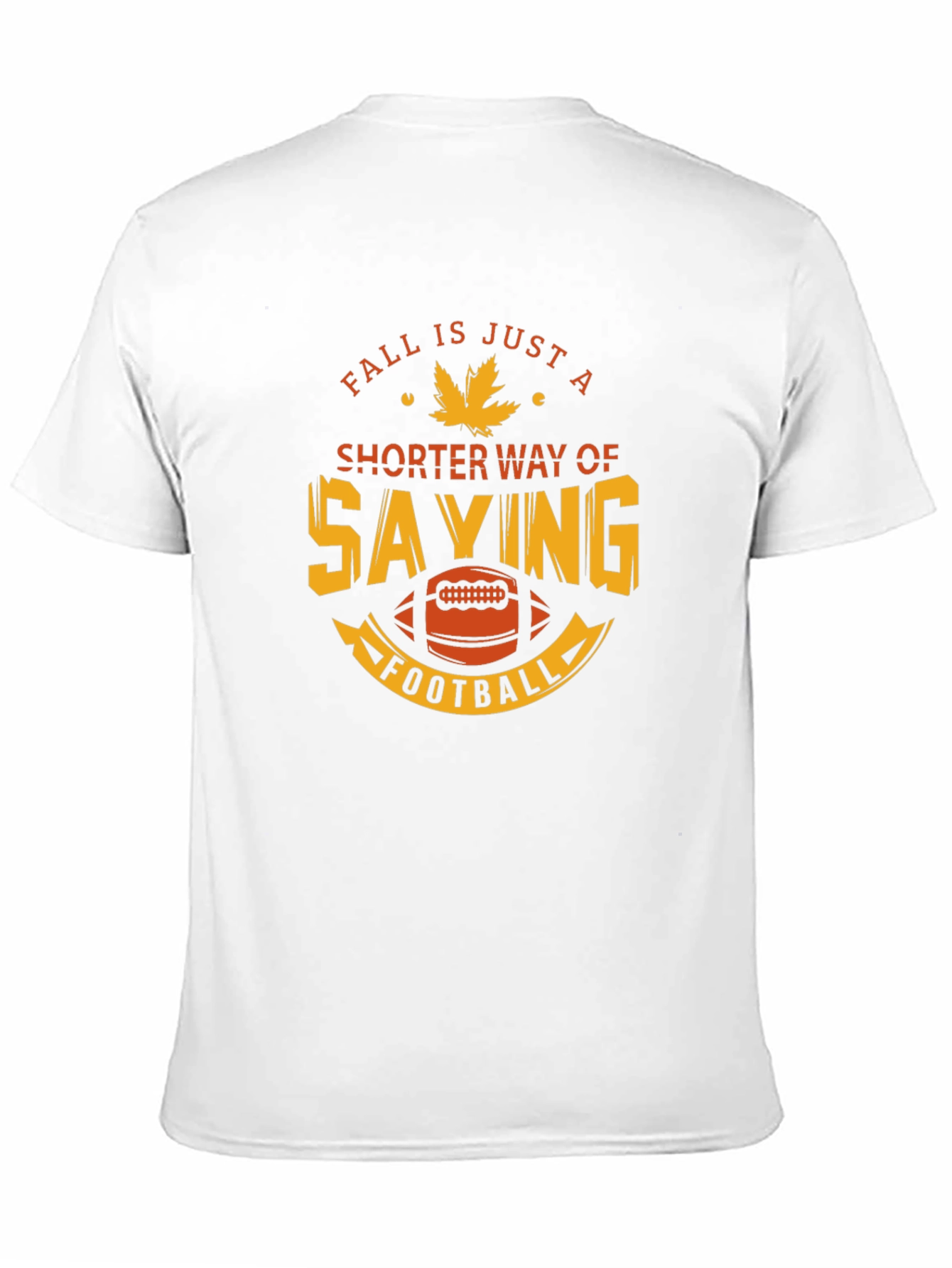 Fall Football Graphic Tee - Short Sleeve