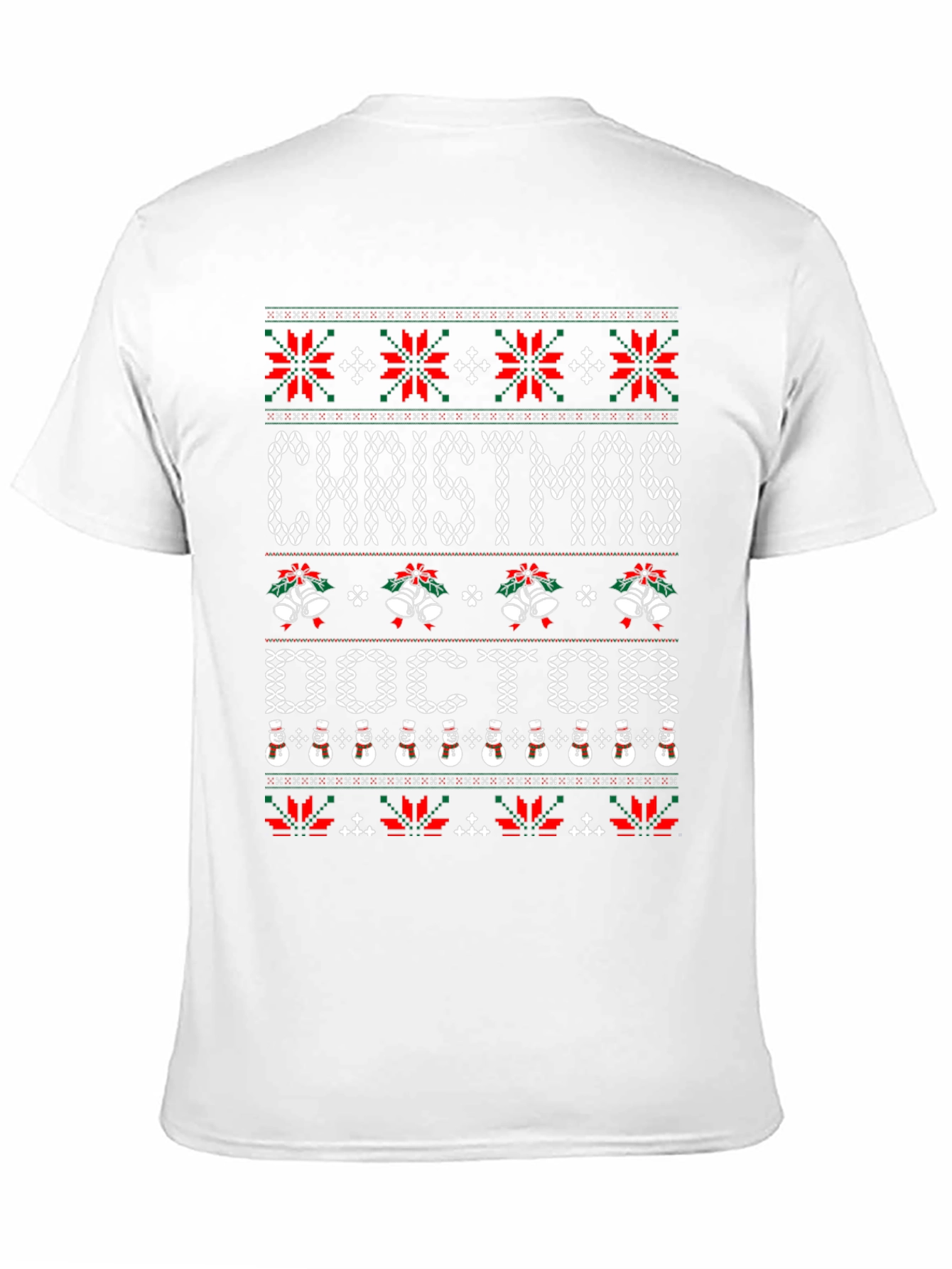 Christmas Doctor Ugly Sweater T-Shirt - Holiday Apparel