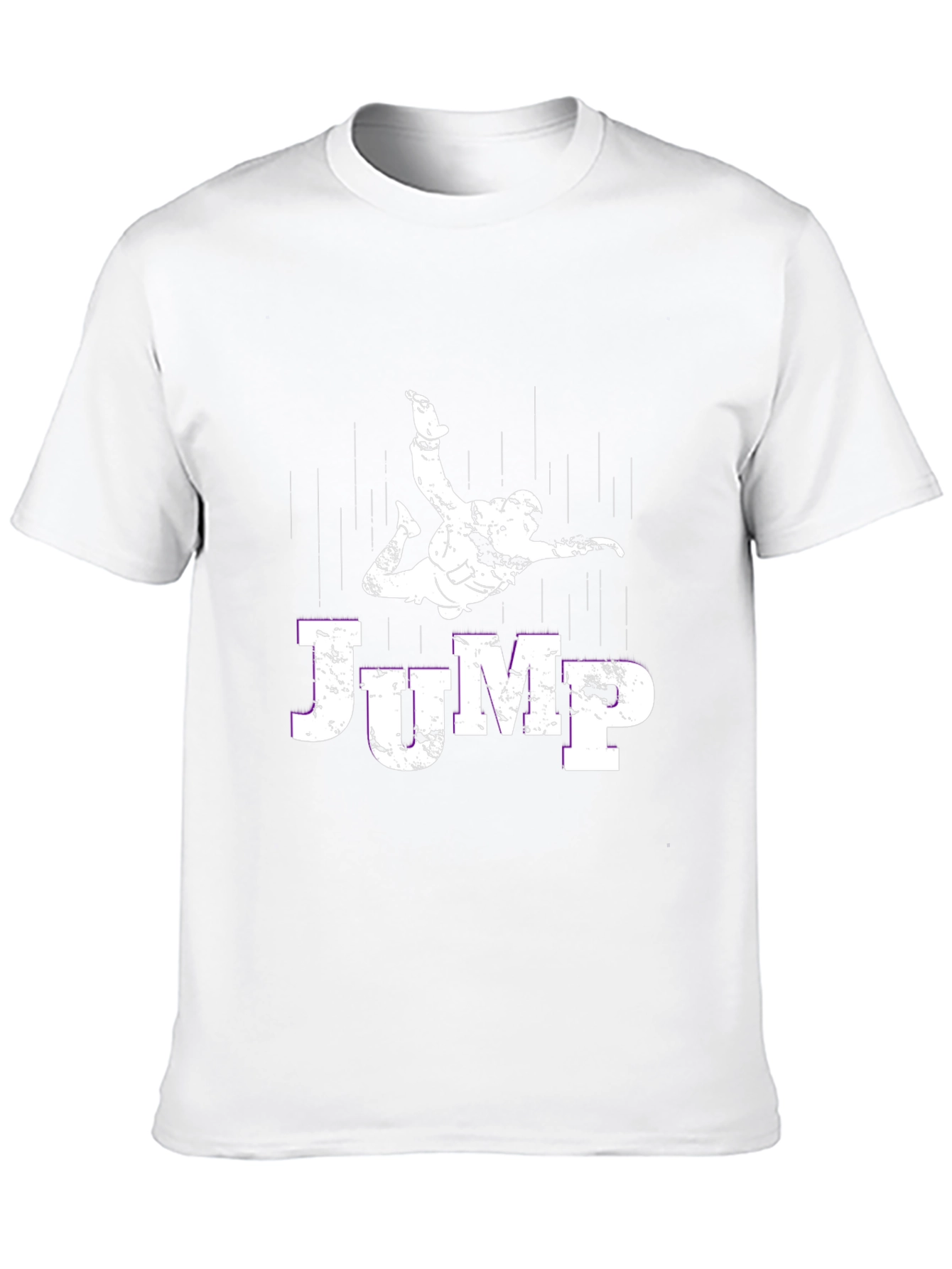 Skydiving Jump T-Shirt - Black Cotton Tee