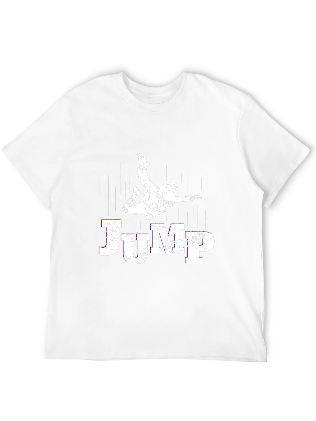 Skydiving Jump T-Shirt - Black Cotton Tee