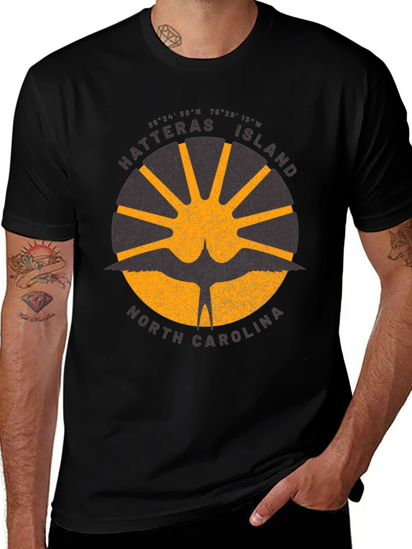 Hatteras Island Graphic Tee - North Carolina